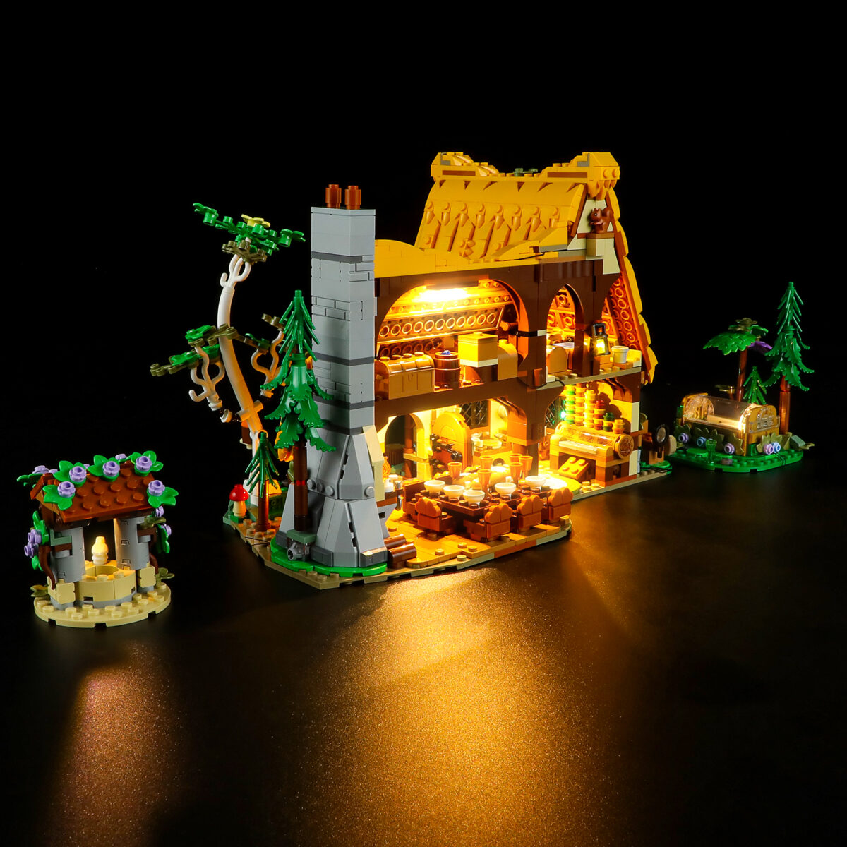Compatible with LEGO LED Light for 43242 Disney Snow White and the Seven Dwarfs' Cottage Building Blocks Model BEST GIFT(Building Set NOT Included) - Image 2