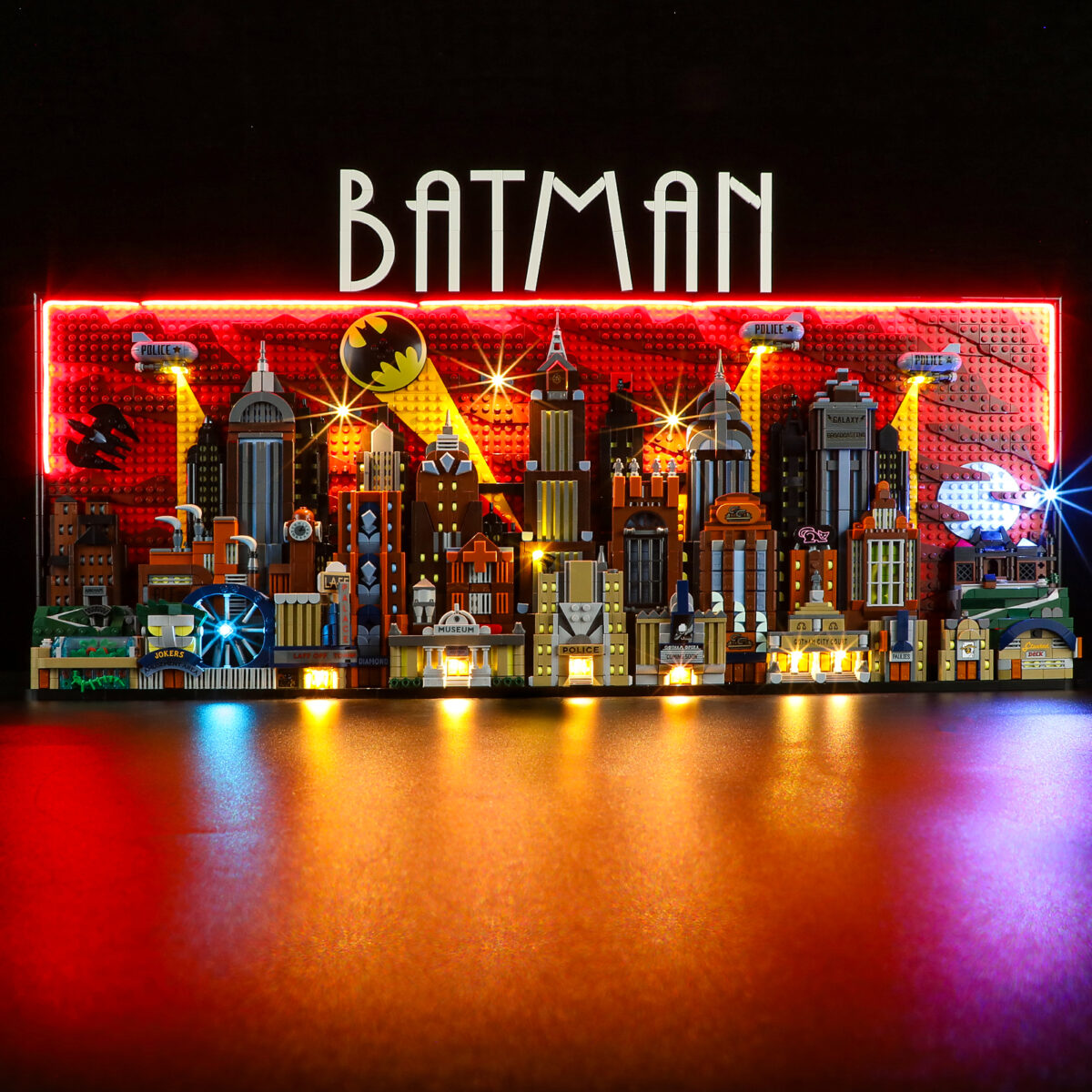 Compatible with LEGO LED Light for 76271 DC Batman The Animated Series Gotham City Building Blocks Model BEST GIFT(Building Set NOT Included) - Image 4