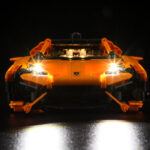 Compatible with LEGO LED Light for 42196 Technic Lamborghini Huracán Tecnica Orange Building Blocks Model BEST GIFT(Building Set NOT Included)