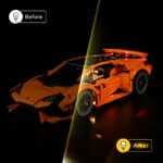 Compatible with LEGO LED Light for 42196 Technic Lamborghini Huracán Tecnica Orange Building Blocks Model BEST GIFT(Building Set NOT Included) - Image 9