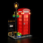 Compatible with LEGO LED Light for 21347 Ideas Red London Telephone BoxBuilding Blocks Model BEST GIFT(Building Set NOT Included)