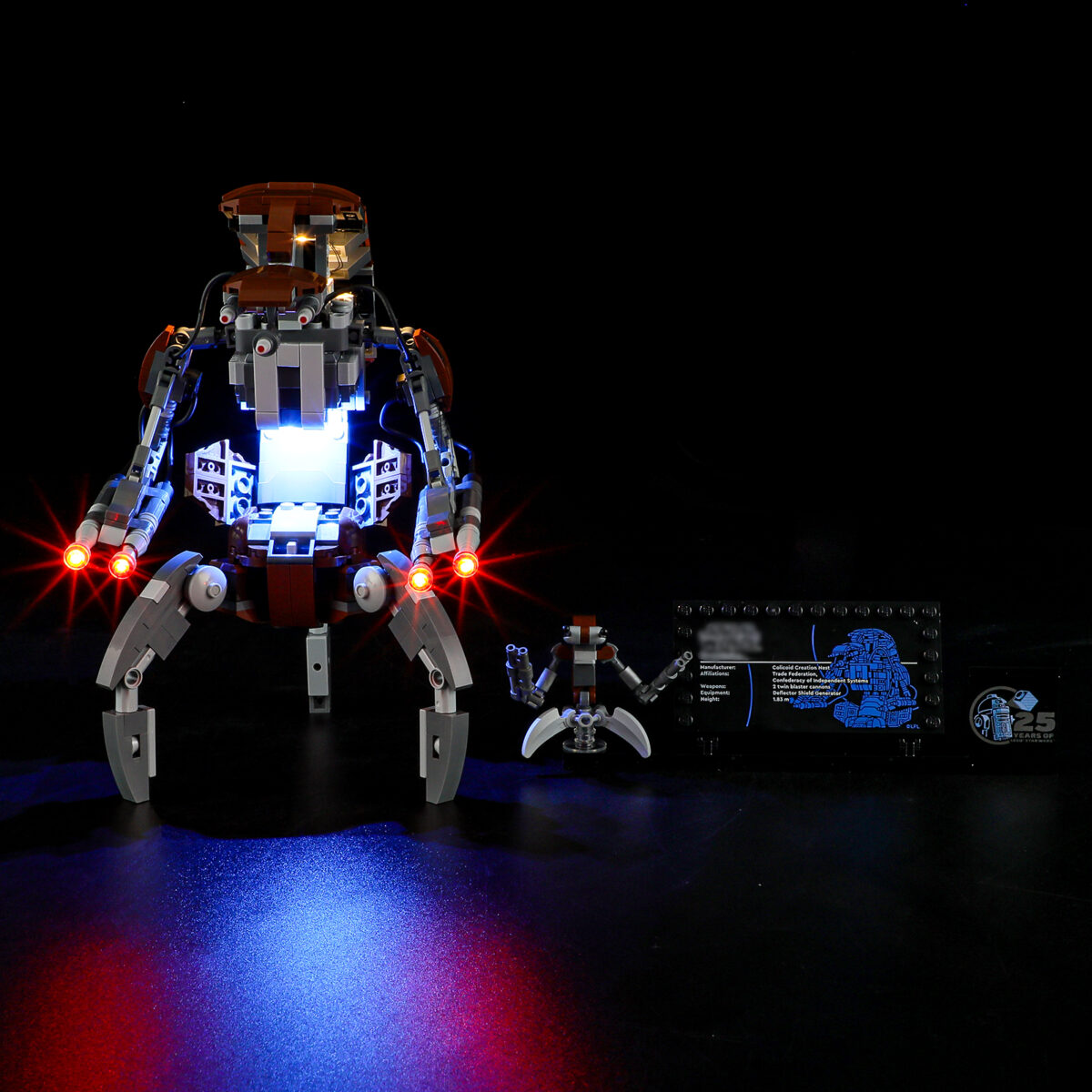 Compatible with LEGO LED Light for 75381 Star Wars Droideka Building Blocks Model BEST GIFT(Building Set NOT Included) - Image 3