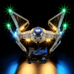 Compatible with LEGO LED Light for 75382 Star Wars TIE Interceptor Building Blocks Model BEST GIFT(Building Set NOT Included)