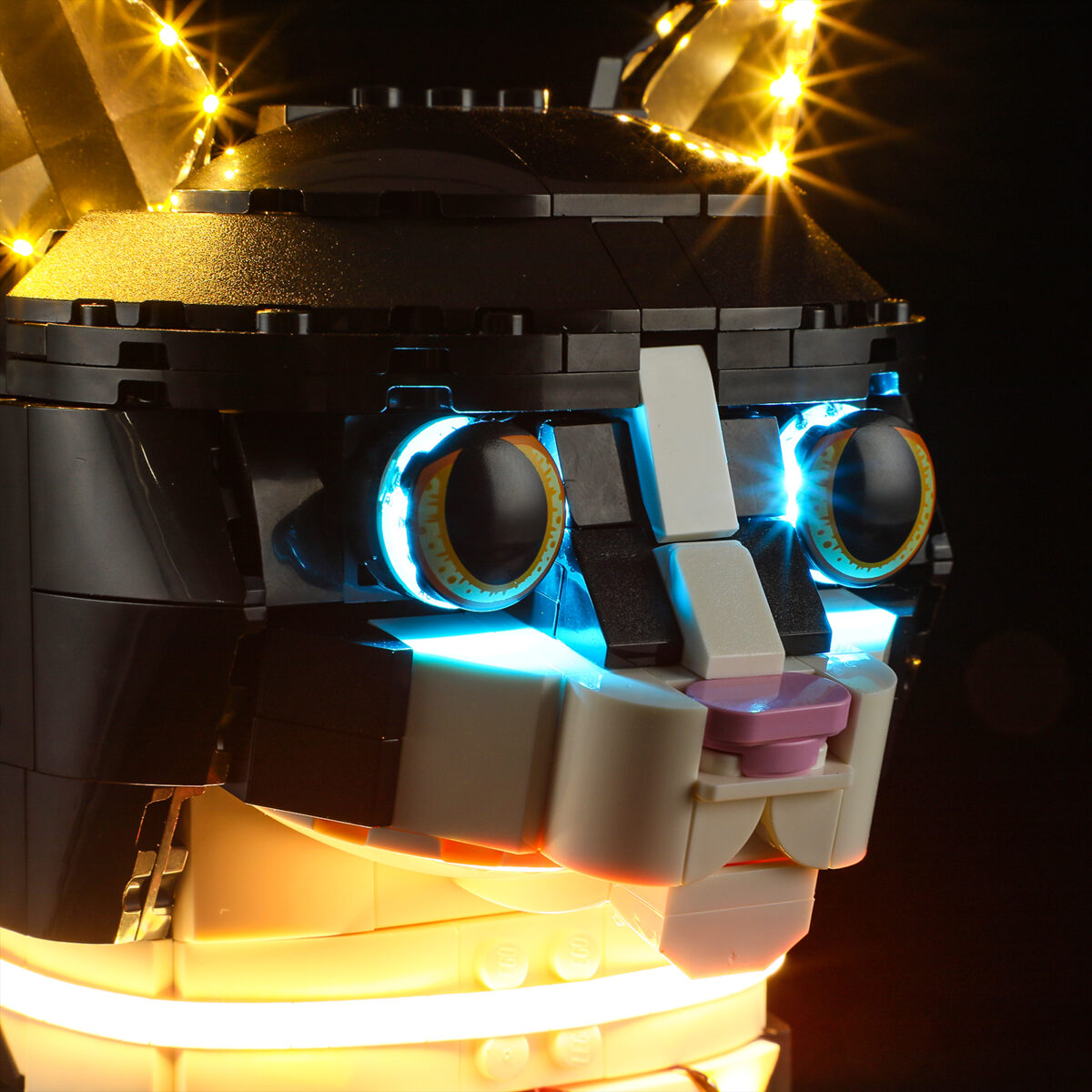 Compatible with LEGO LED Light for 21349 Ideas Tuxedo Cat Building Blocks Model BEST GIFT(Building Set NOT Included) - Image 5