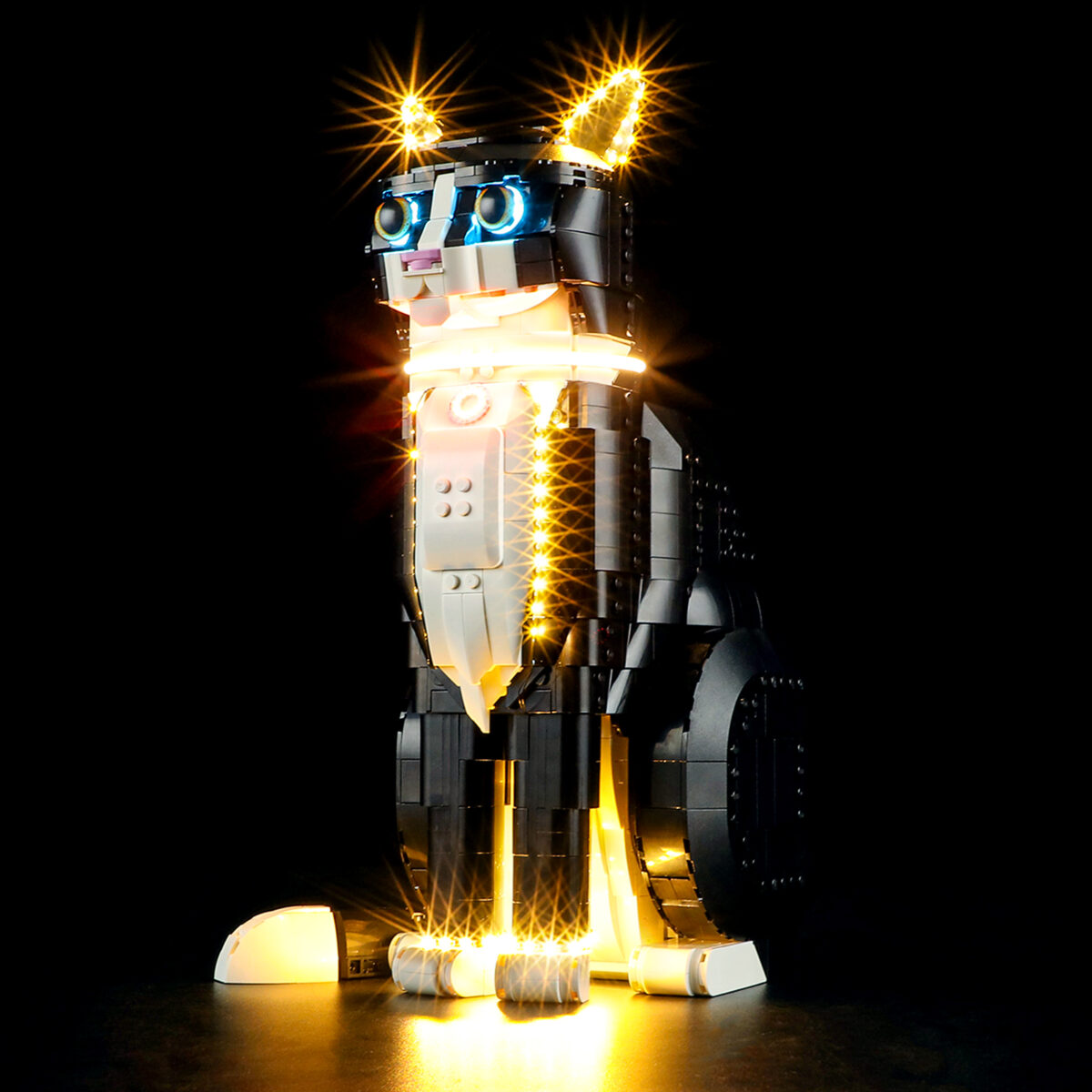 Compatible with LEGO LED Light for 21349 Ideas Tuxedo Cat Building Blocks Model BEST GIFT(Building Set NOT Included) - Image 3