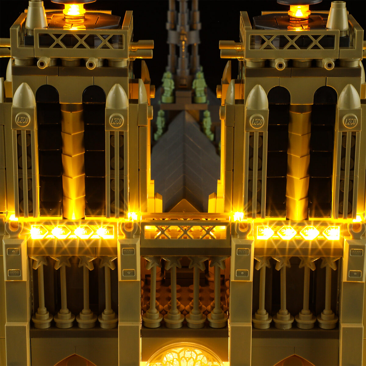 Compatible with LEGO LED Light for 21061 Architecture Notre Dame Cathedral Building Blocks Model BEST GIFT(Building Set NOT Included) - Image 4