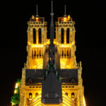 Compatible with LEGO LED Light for 21061 Architecture Notre Dame Cathedral Building Blocks Model BEST GIFT(Building Set NOT Included) - Image 5