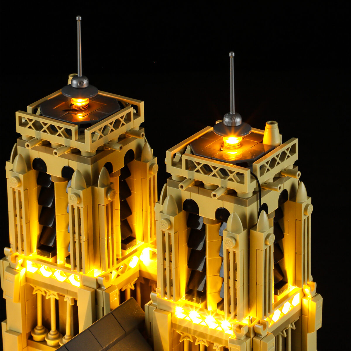 Compatible with LEGO LED Light for 21061 Architecture Notre Dame Cathedral Building Blocks Model BEST GIFT(Building Set NOT Included) - Image 6