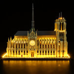 Compatible with LEGO LED Light for 21061 Architecture Notre Dame Cathedral Building Blocks Model BEST GIFT(Building Set NOT Included) - Image 2