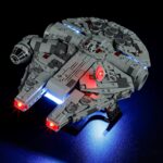 Compatible with LEGO LED Light for 75375 Star Wars Millennium Falcon Building Blocks Model BEST GIFT(Building Set NOT Included)