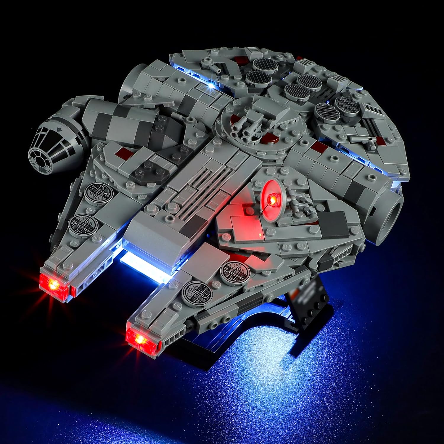 YEABRICKS LED Light for 75375 Star Wars Millennium Falcon Building Blocks Model_1 Compatible with LEGO LED Light for 75375 Star Wars Millennium Falcon Building Blocks Model BEST GIFT(Building Set NOT Included) - Image 1